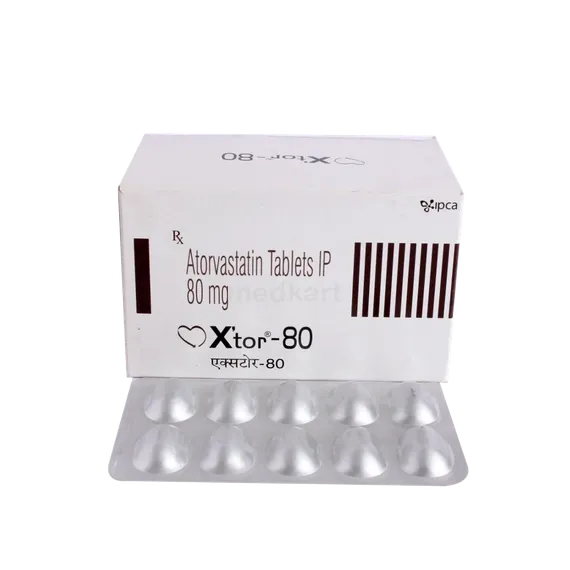 x tor 80mg tablet 10's
